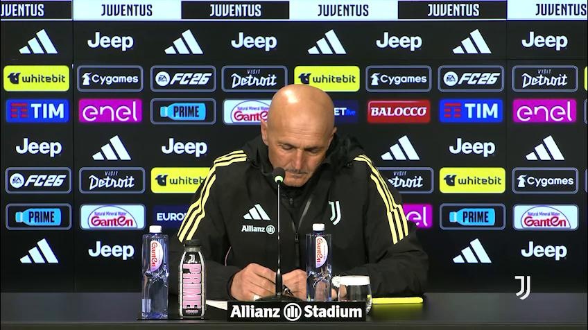 Spalletti: "Vlahovic? Torna ad Udine. Dispiaciuto per Di Gregorio"