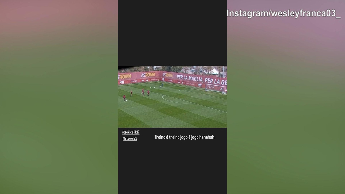 Wesley, che prodezza: il brasiliano replica in allenamento il gol alla Juventus!