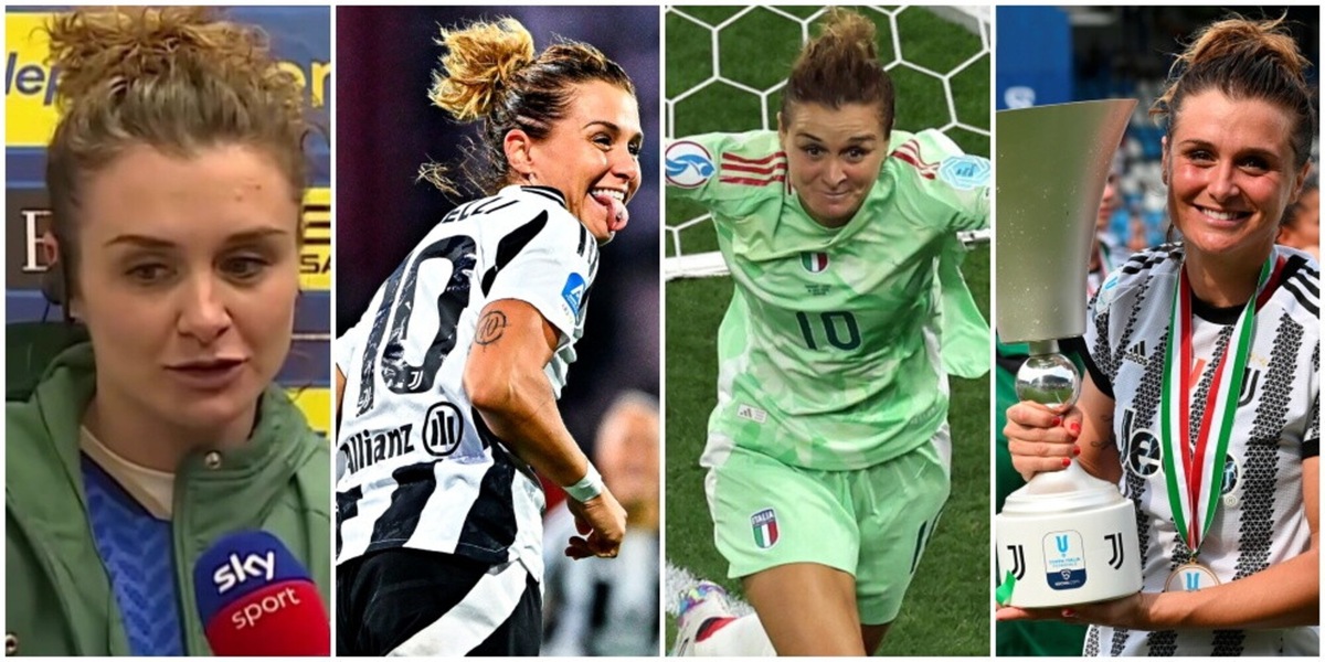 Girelli, saluto da lacrime: "Juve, ti amo. Ti porto in America e parto per tornare"