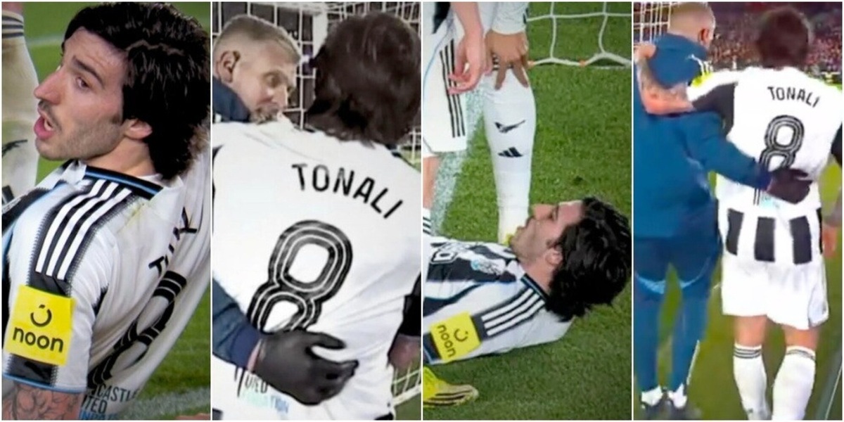 Mazzata Tonali, playoff Italia a rischio! Ko nella valanga Barça: 7 gol al Newcastle