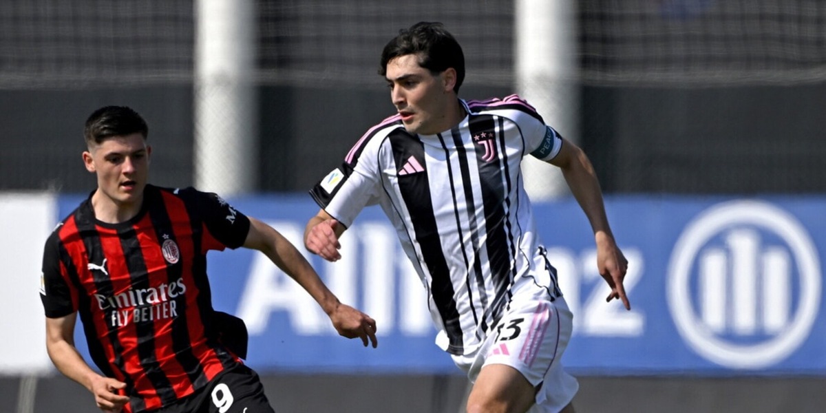 Primavera Juve, manca l'aggancio alla zona playoff: col Milan è 1-1, Domnitei risponde a Bellino