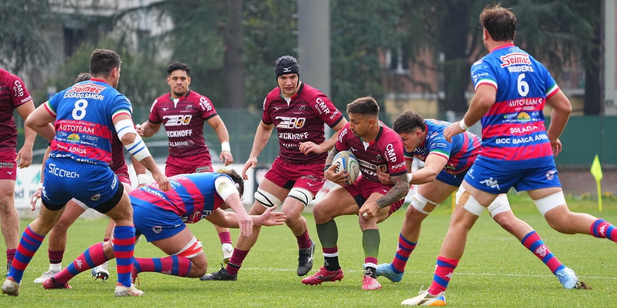 Posticipo della 14a giornata di Soladria Serie A Elite: vittoria per Valorugby