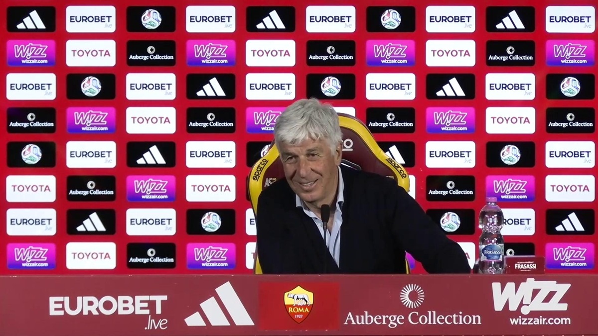 Gasperini: "Mi auguro di essere l'allenatore della Roma a luglio"