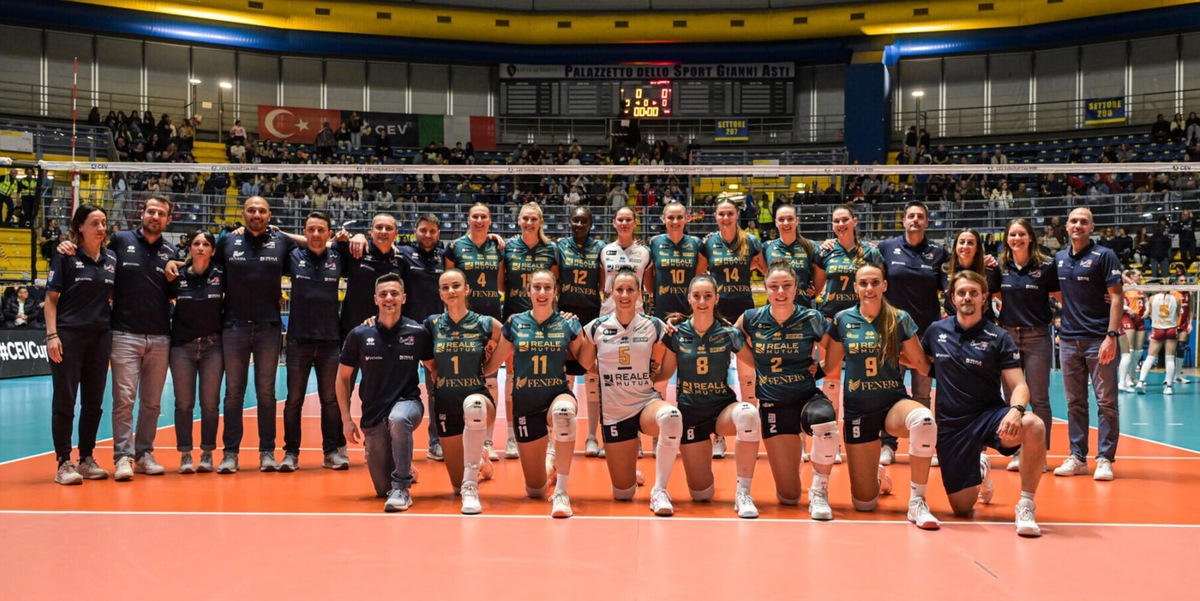 La Reale Mutua Fenera Chieri ’76 vola a Istanbul per la finale di ritorno della Coppa Cev