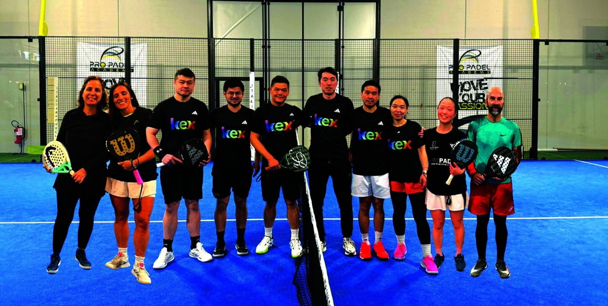 La padel mania colpisce anche l'estremo oriente