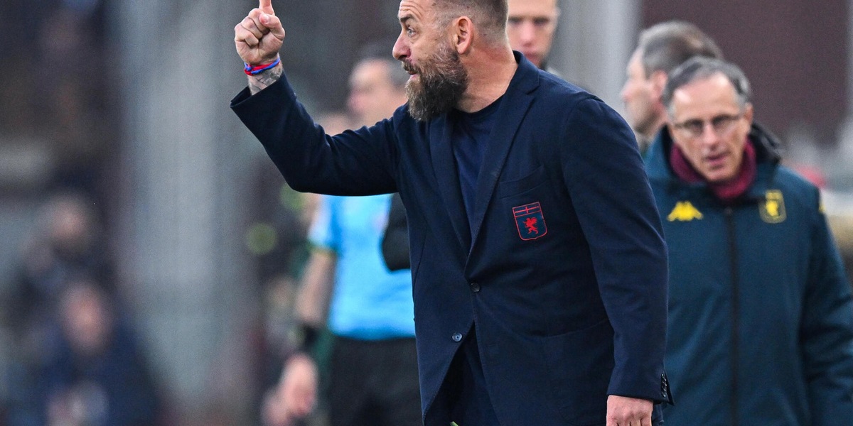 Genoa: De Rossi 'possiamo chiudere un cerchio conquistando i tre punti'