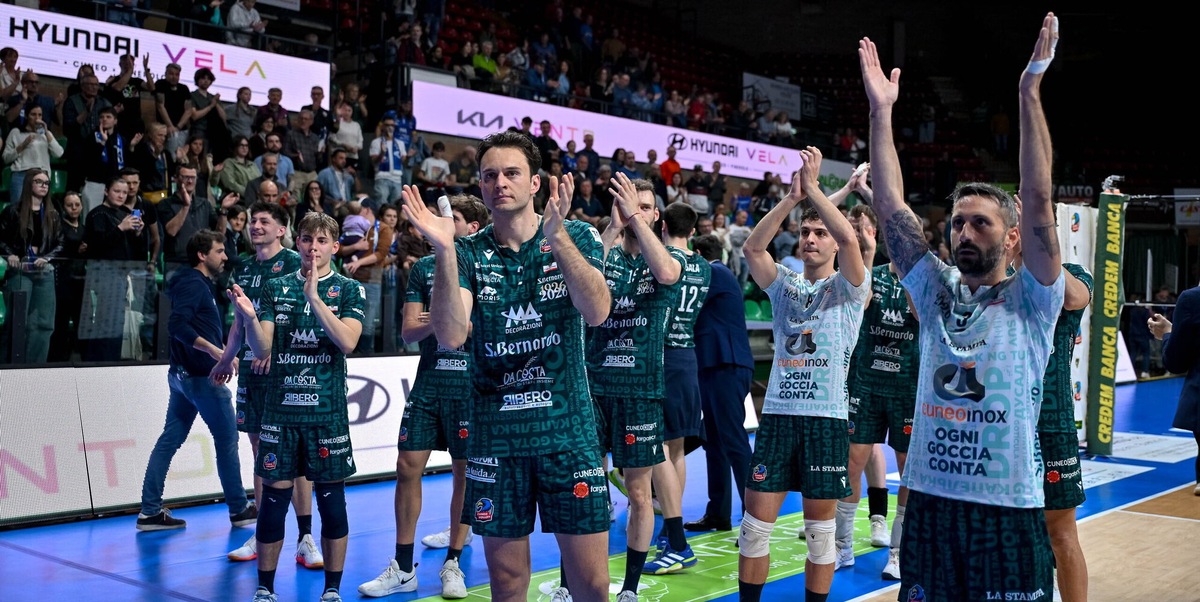 Si conclude questa stagione in SuperLega del Cuneo Volley