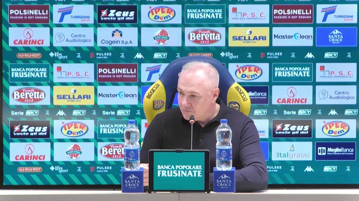 Alvini: "Pari corretto, è un super Frosinone"