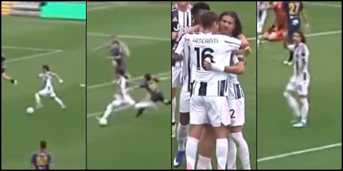 Licina show: il primo gol con la Juve Next Gen è una perla