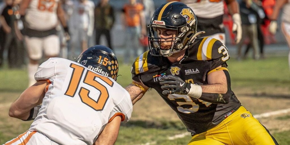 I Giaguari Torino passano contro i Rhinos Milano