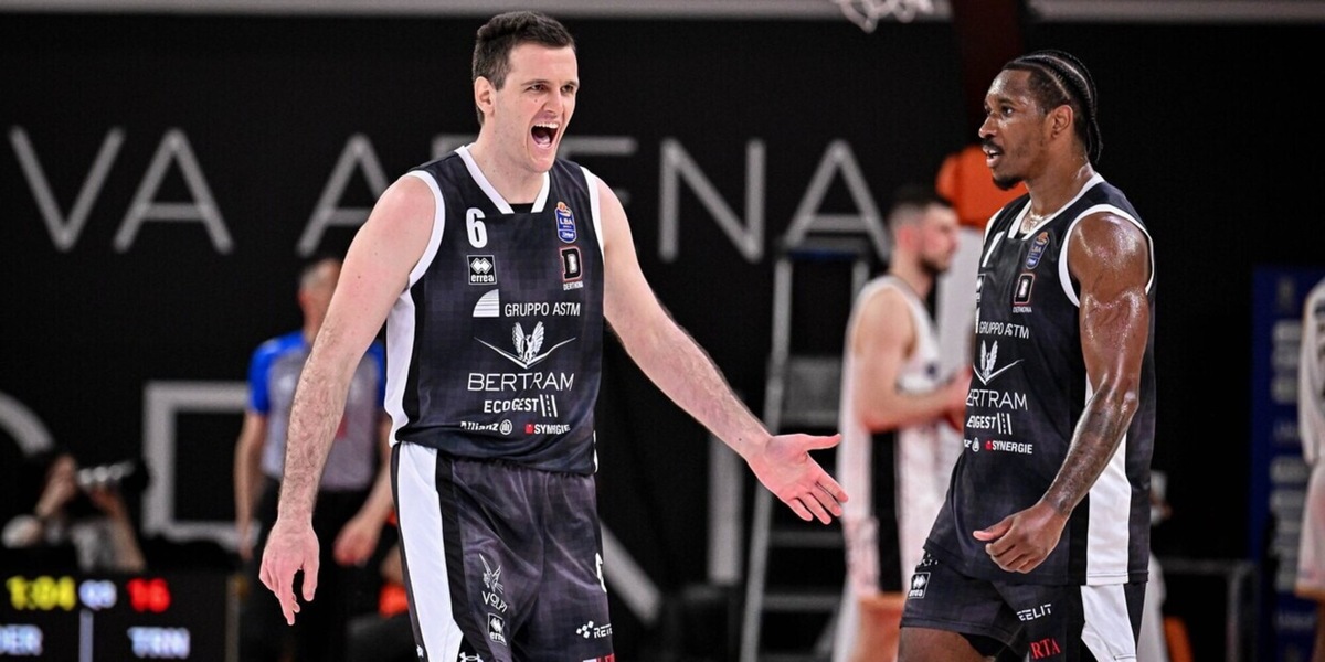 La Bertram Derthona fa festa alla Nova Arena