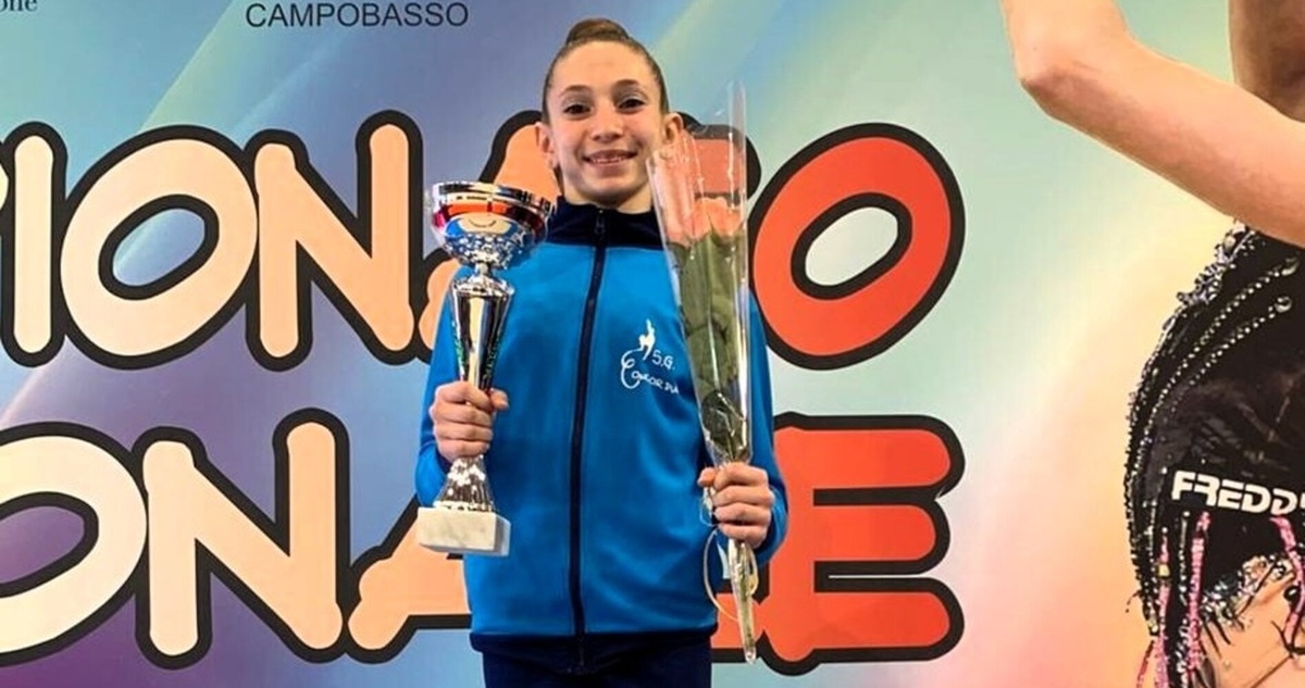 S.G. Concordia: Cecilya Pistamiglio è la nuova Campionessa Italiana 2026 Junior 1 al Nastro