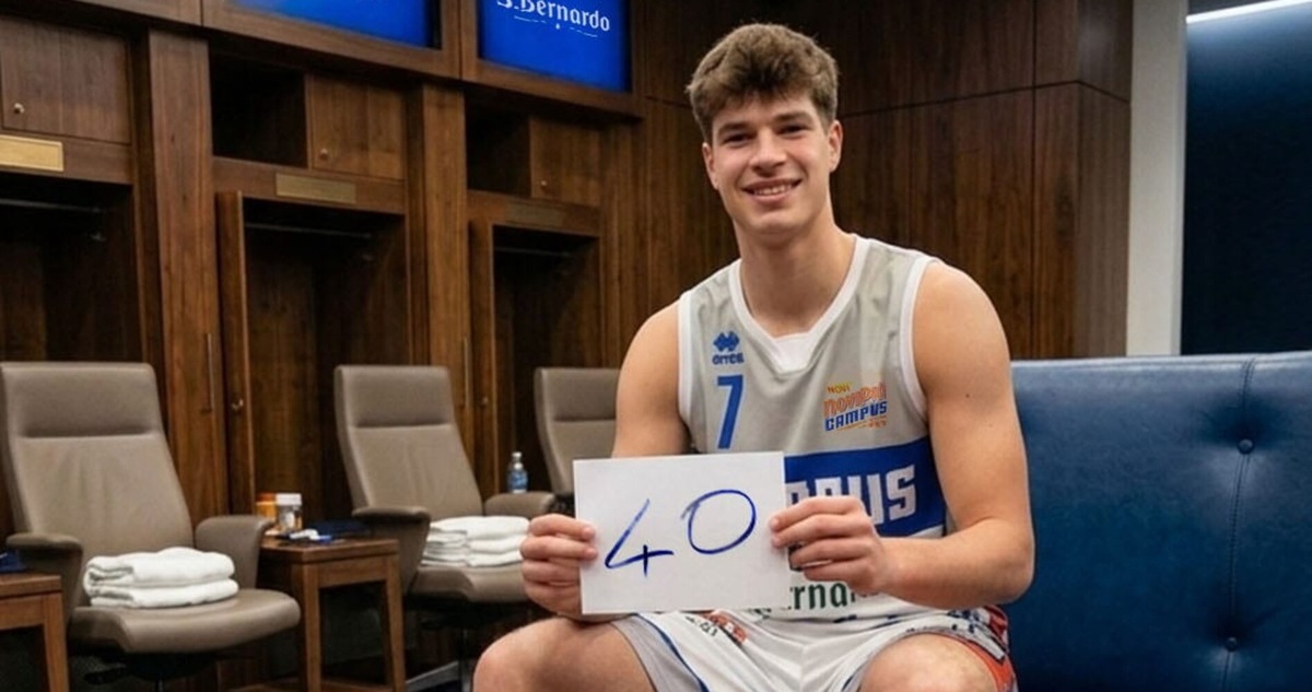 Campus Piemonte: il 2007 Andrea Gandolfo da record con 40 punti!