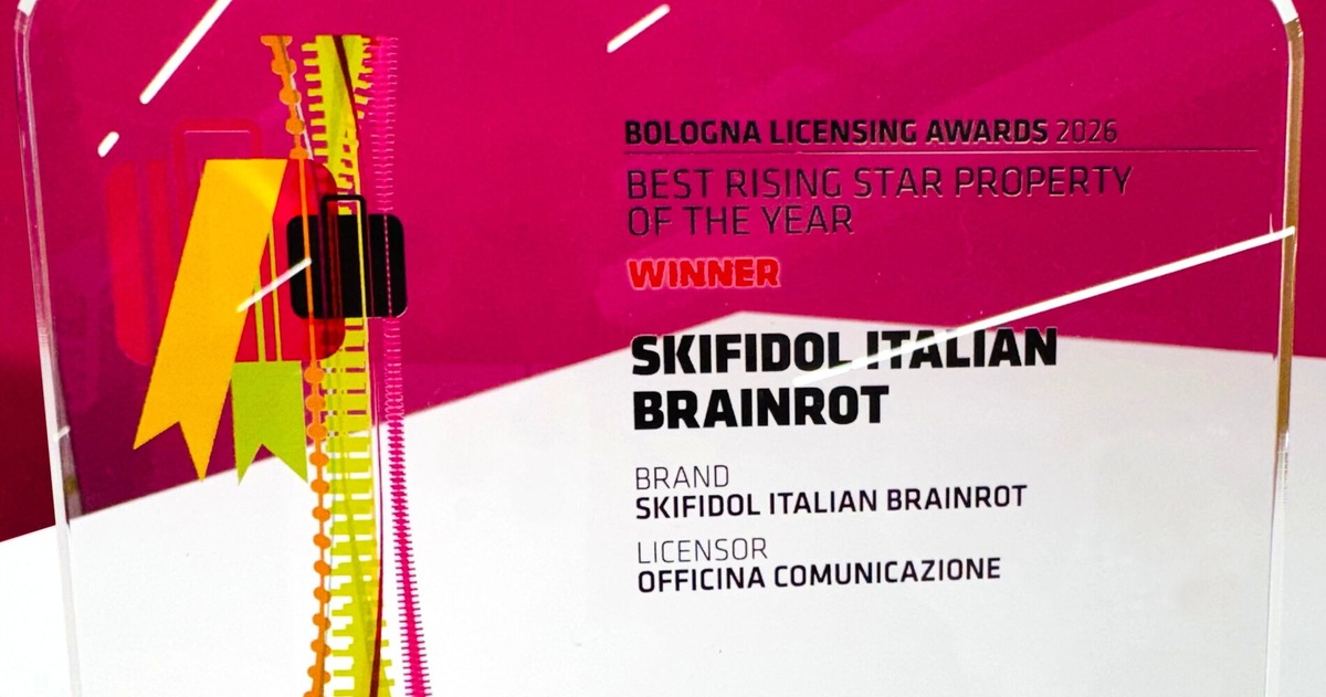 Officina Comunicazione vince con il brand Skifidol Italian Brainrot