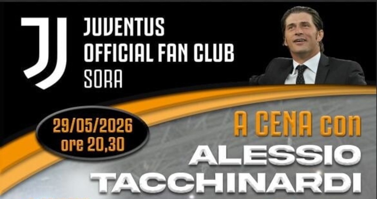 Cena di beneficenza dello Juventus Club Sora con Tacchinardi: all'ospedale un elettrocardiografo