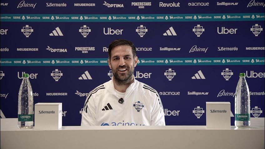 Fabregas: "Io al Como come Wenger all'Arsenal? Mi piacerebbe tantissimo"