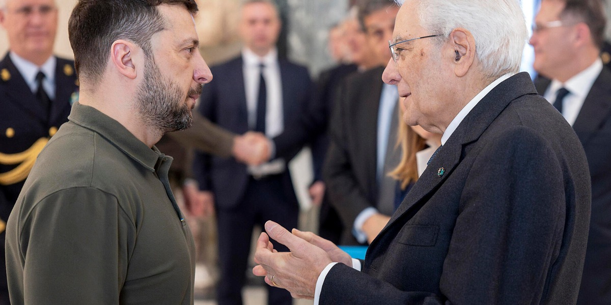 Mattarella a Zelensky, fermo sostegno dell'Italia all'Ucraina