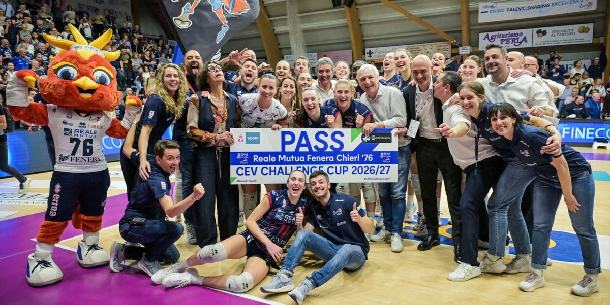 La Reale Mutua Fenera Chieri ’76 supera Cuneo e si garantisce un posto in Challenge Cup