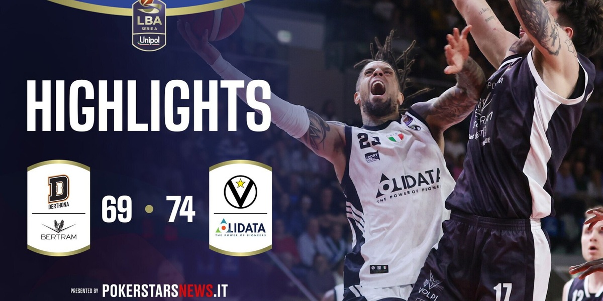 Bertram Derthona Tortona - Virtus Olidata Bologna | PokerstarsNews Highlights Serie A Unipol 2025/2026