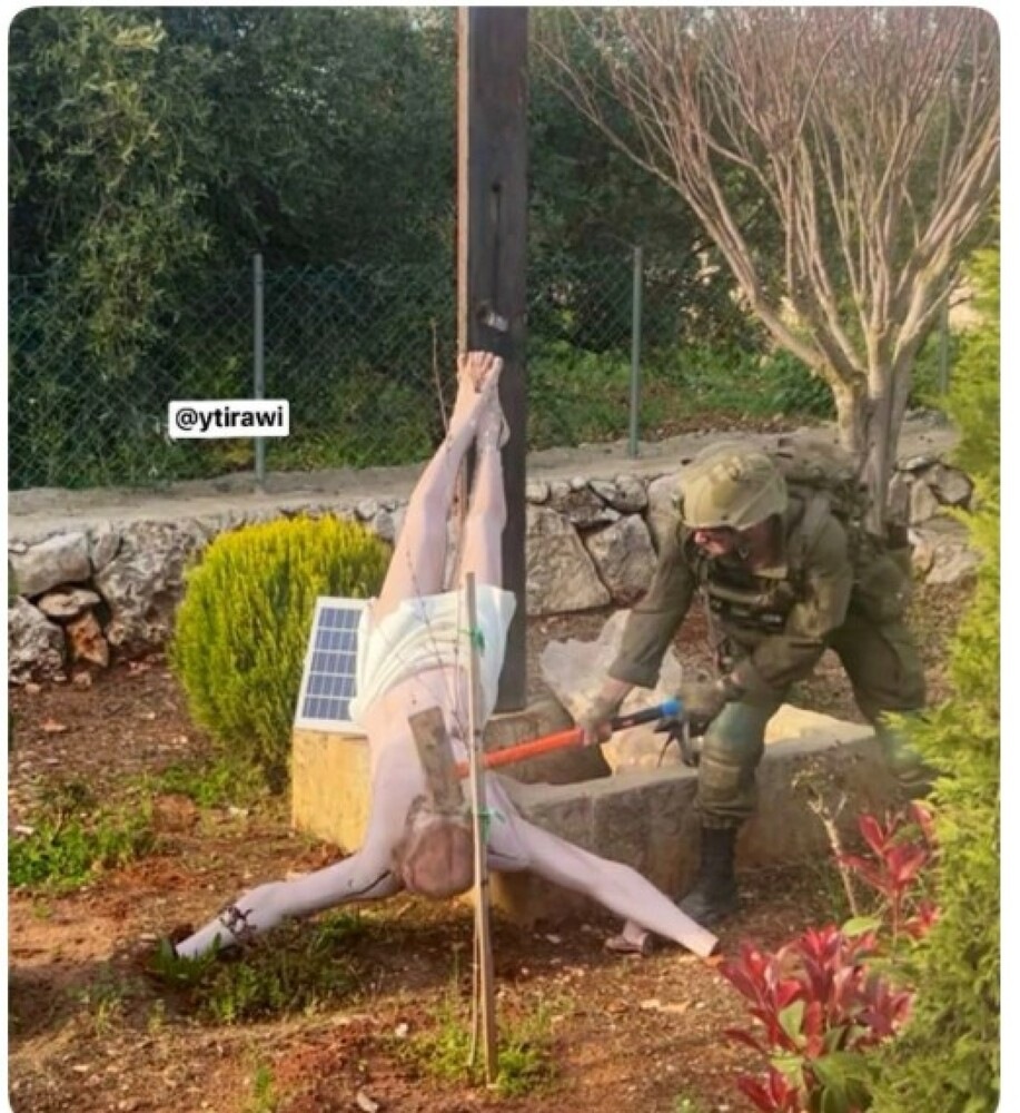 Soldato Idf distrugge statua Gesù in Libano, 'prenderemo provvedimenti'