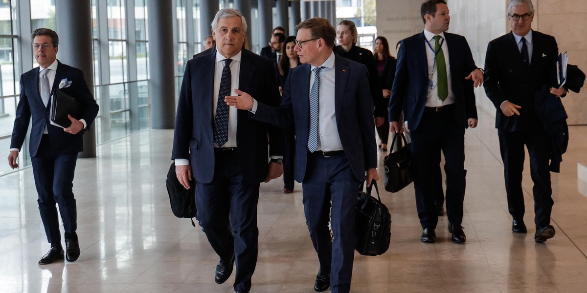 Tajani, 'accantonata la sospensione dell'accordo commerciale Ue con Israele'
