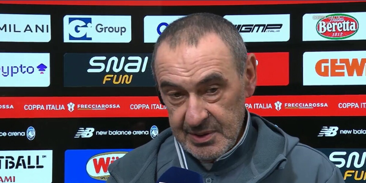 Sarri: “Lamento Atalanta? Lo faccio anch’io. Motta, qualcosa di mostruoso"