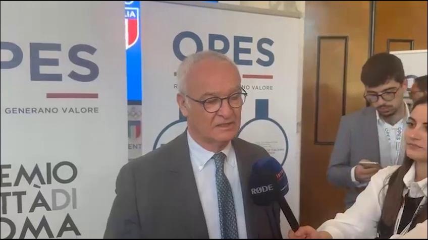 Ranieri: "Valori da portare avanti nel calcio? La lealtà"