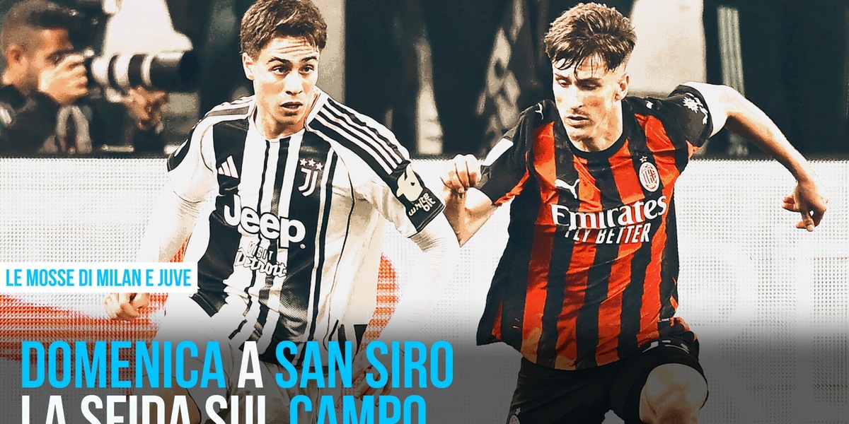 Milan-Juve: mosse Scudetto