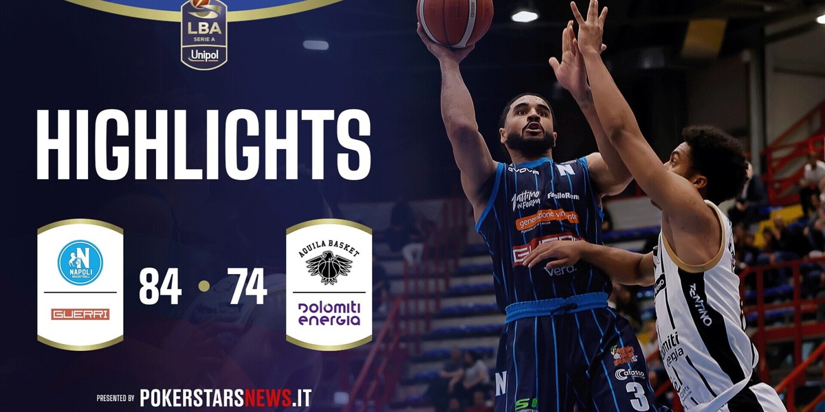 Guerri Napoli - Dolomiti Energia Trentino | PokerstarsNews Highlights Serie A Unipol 2025/2026