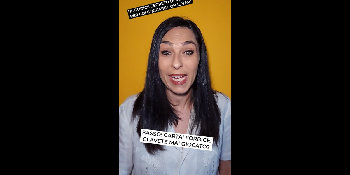 "Il codice segreto di Rocchi per comunicare con il Var"