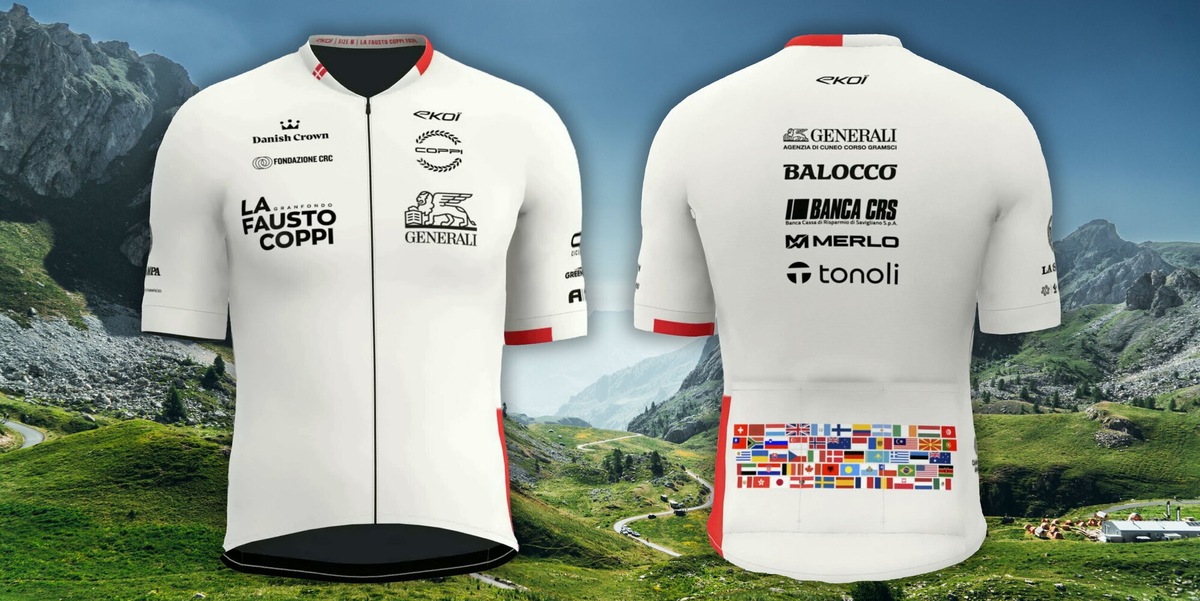La Fausto Coppi Generali 2026 presenta la maglia ufficiale della 37ª Edizione