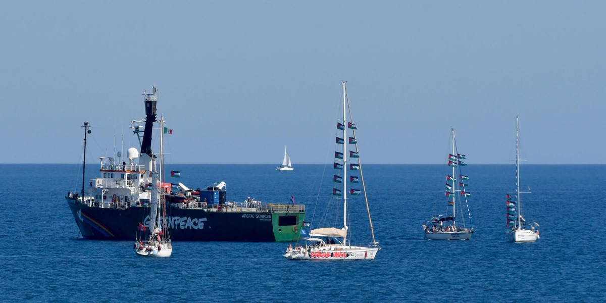 Global Sumud Flotilla, le nostre navi fermate da motoscafi israeliani