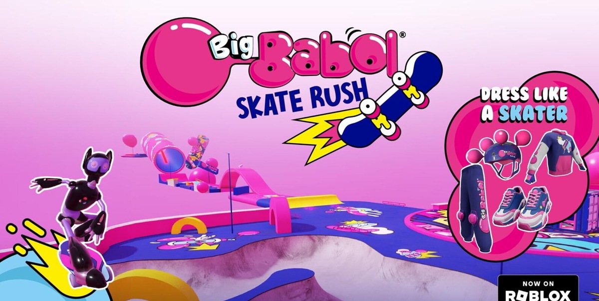 Big Babol entra nel mondo gaming con “Skate rush”su Roblox
