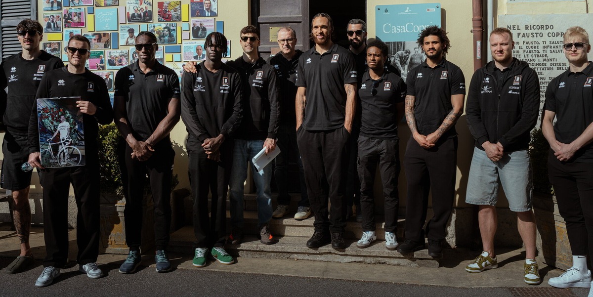 A casa del Campionissimo: la giornata speciale della Bertram Derthona Tortona a Castellania Coppi