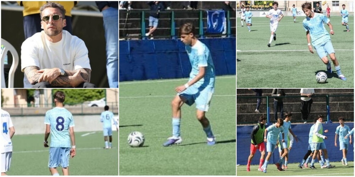 Torneo Manlio Selis, Marchisio in tribuna e il figlio Leonardo trascina la Juve