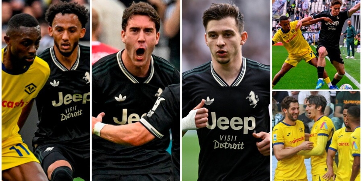 Dall'esultanza di Vlahovic alla rabbia di Spalletti: Juve-Verona per immagini