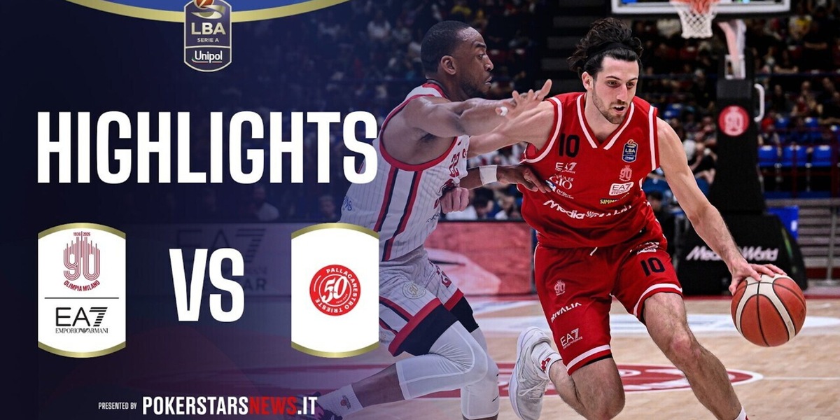 EA7 Emporio Armani Milano - Pallacanestro Trieste | PokerstarsNews Highlights Serie A Unipol 25/26