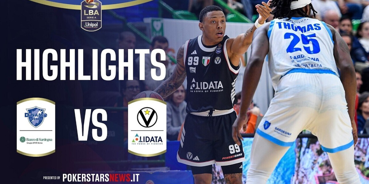 Banco di Sardegna Sassari - Virtus Olidata Bologna | PokerstarsNews Highlights Serie A Unipol 2025/2026