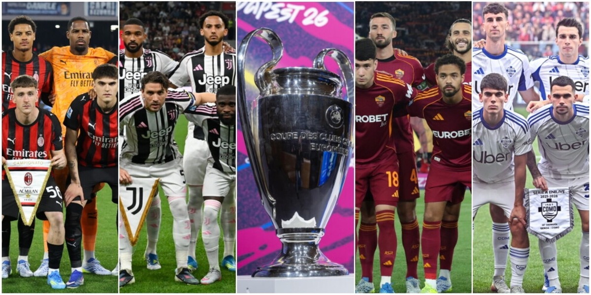 Il calendario di Juve, Milan, Como e Roma: chi è messo meglio per la corsa Champions