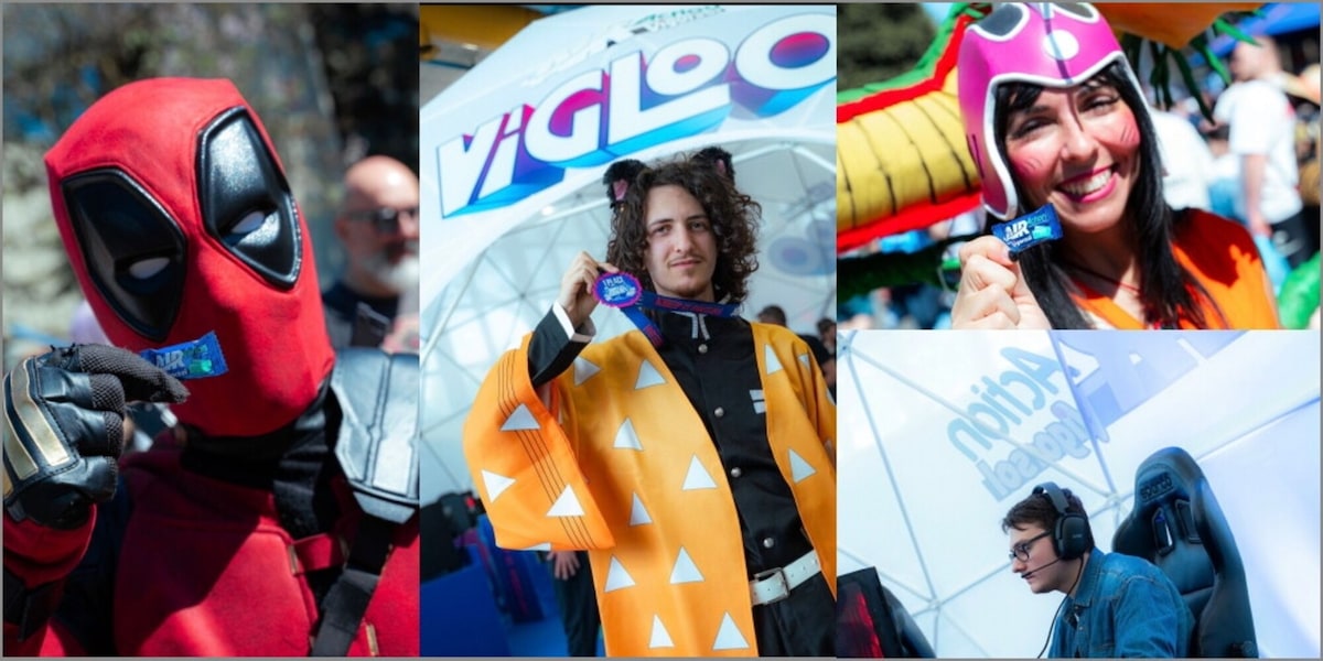 PG Esports al fianco di Air Action Vigorsol al Napoli Comicon 2026
