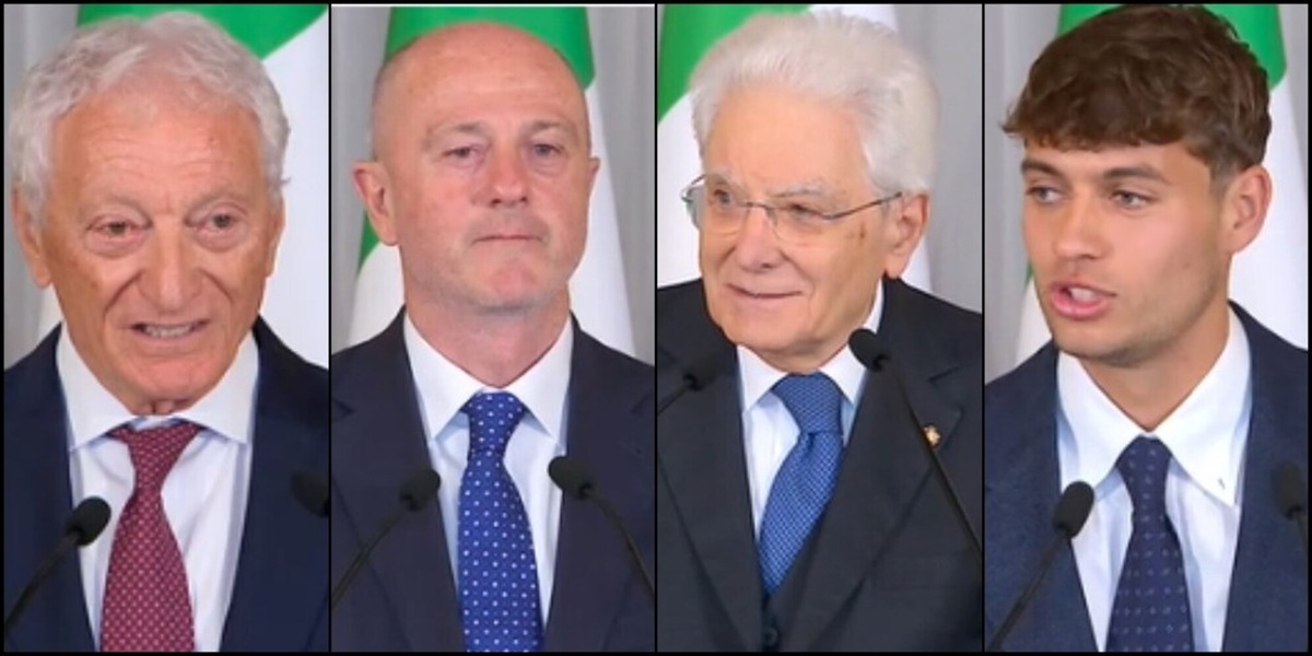 Il tennis azzurro da Mattarella: "Un onore immenso rappresentare questo paese"