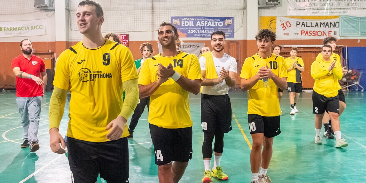 Pallamano Derthona: Kristian Novello saluta la pallamano giocata