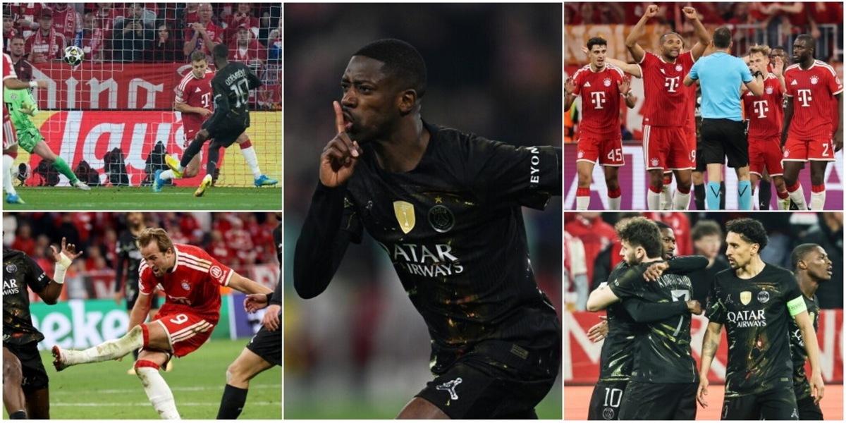 Al PSG basta Dembele per volare in finale! Kane la pareggia ma non basta, furia Bayern contro Pinheiro