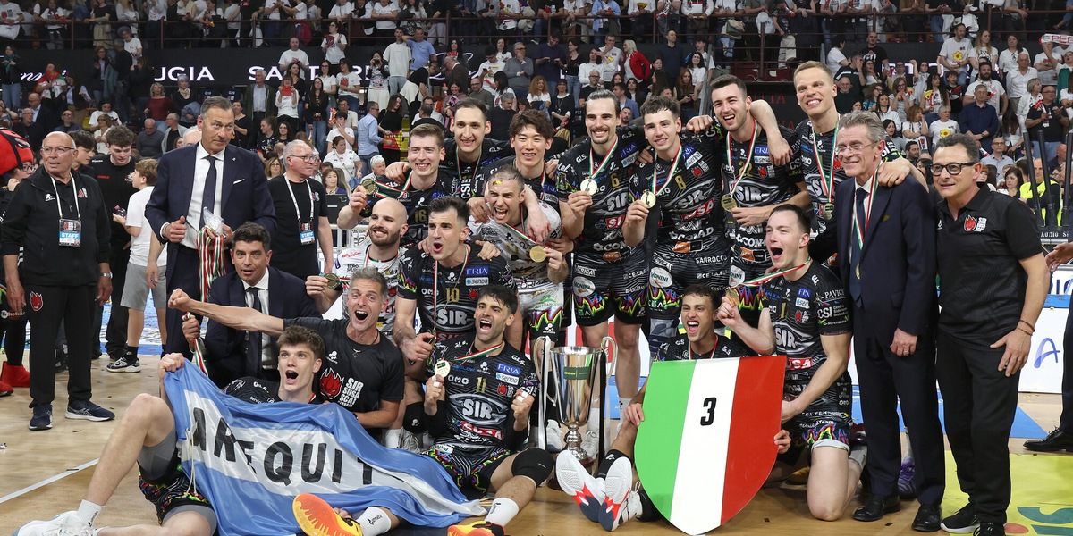 Perugia conquista il tricolore per la terza volta
