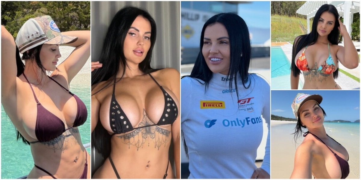 Renee, la pilota australiana che gareggia per...Onlyfans!