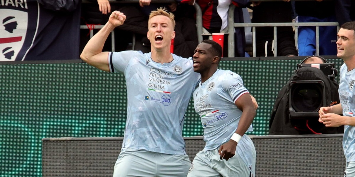 Buksa e Gueye gelano il Cagliari: l'Udinese non si ferma, supera il Bologna e punta la Lazio