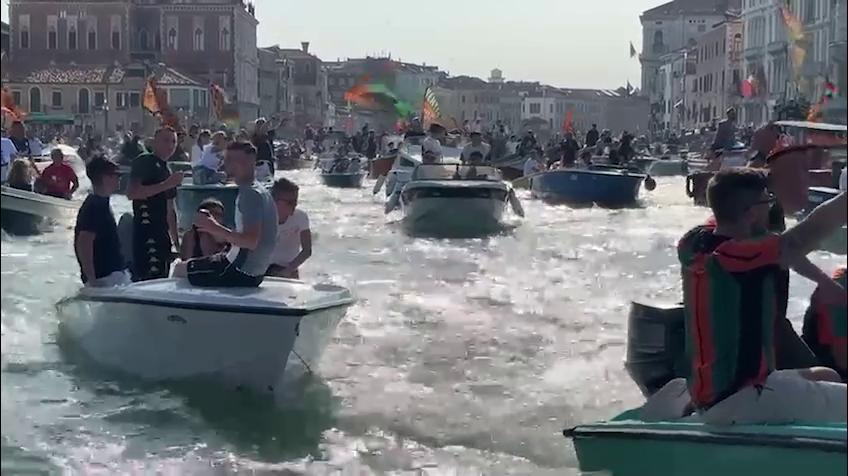 Venezia, è il giorno della grande festa. Stroppa: "Emozione unica"