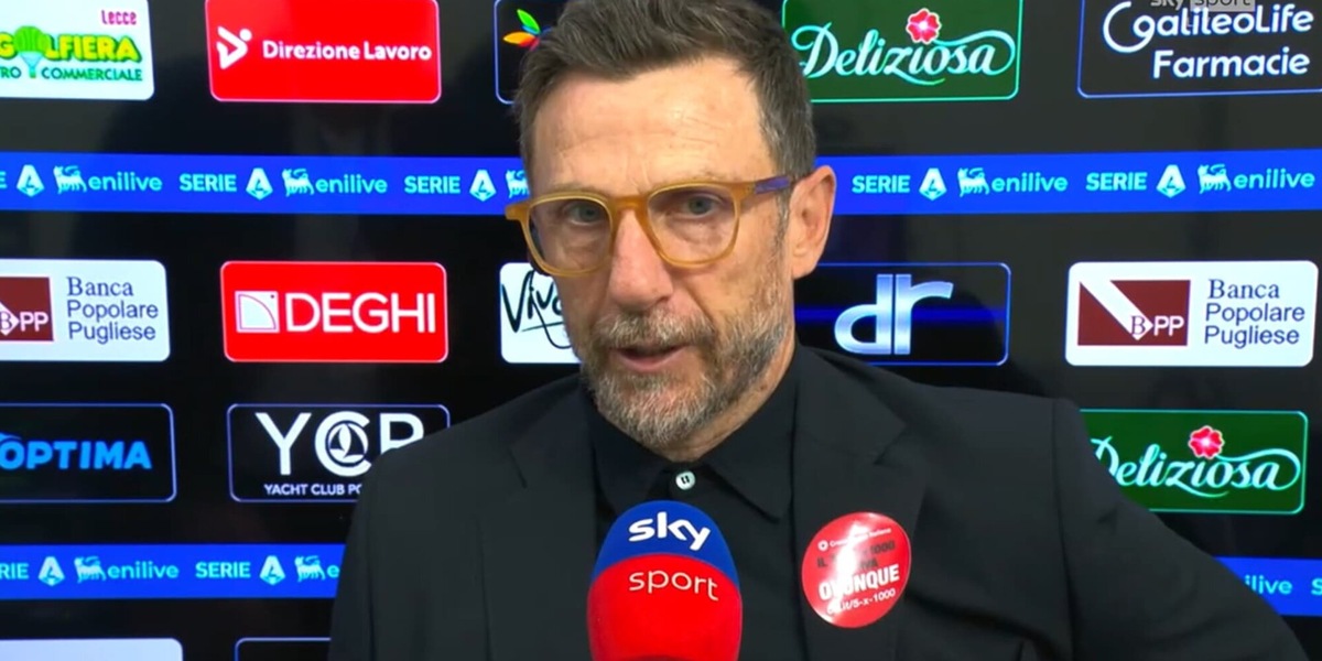 Di Francesco critico: "Gliel'ho fatto vedere tre volte! Ti fa rabbia"