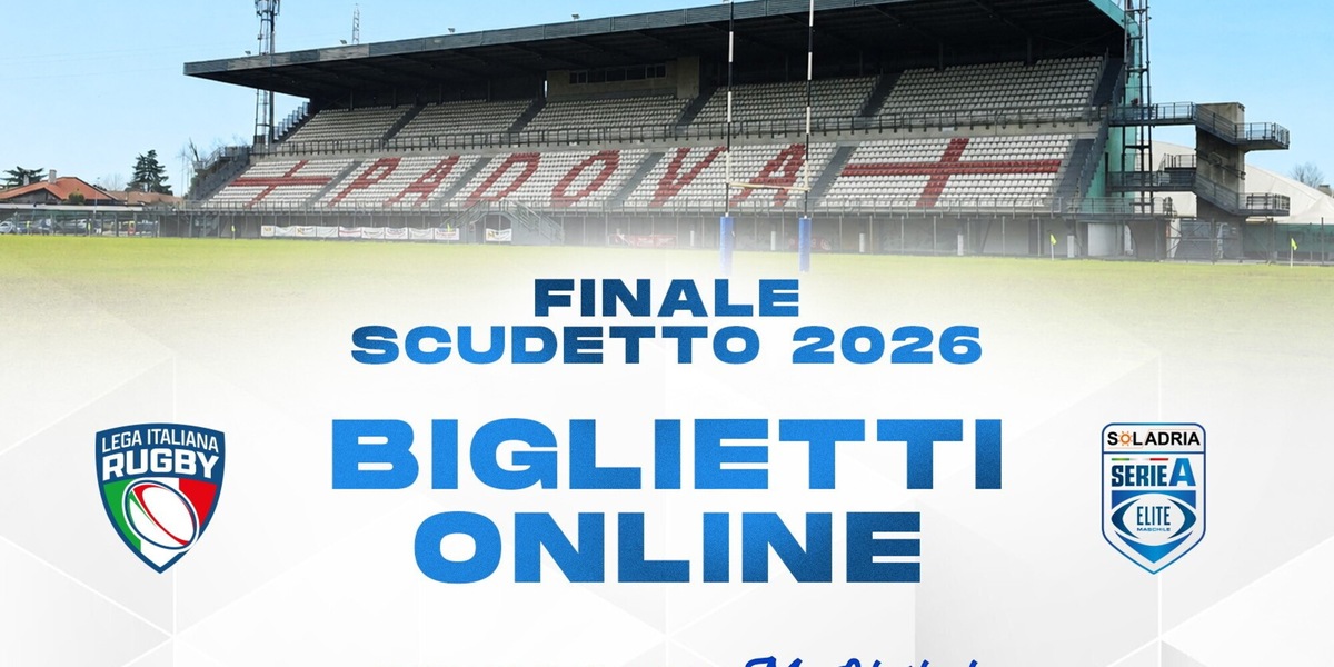 Parte la vendita dei biglietti per la Finale Scudetto della Soladria Serie A Elite 2025/2026