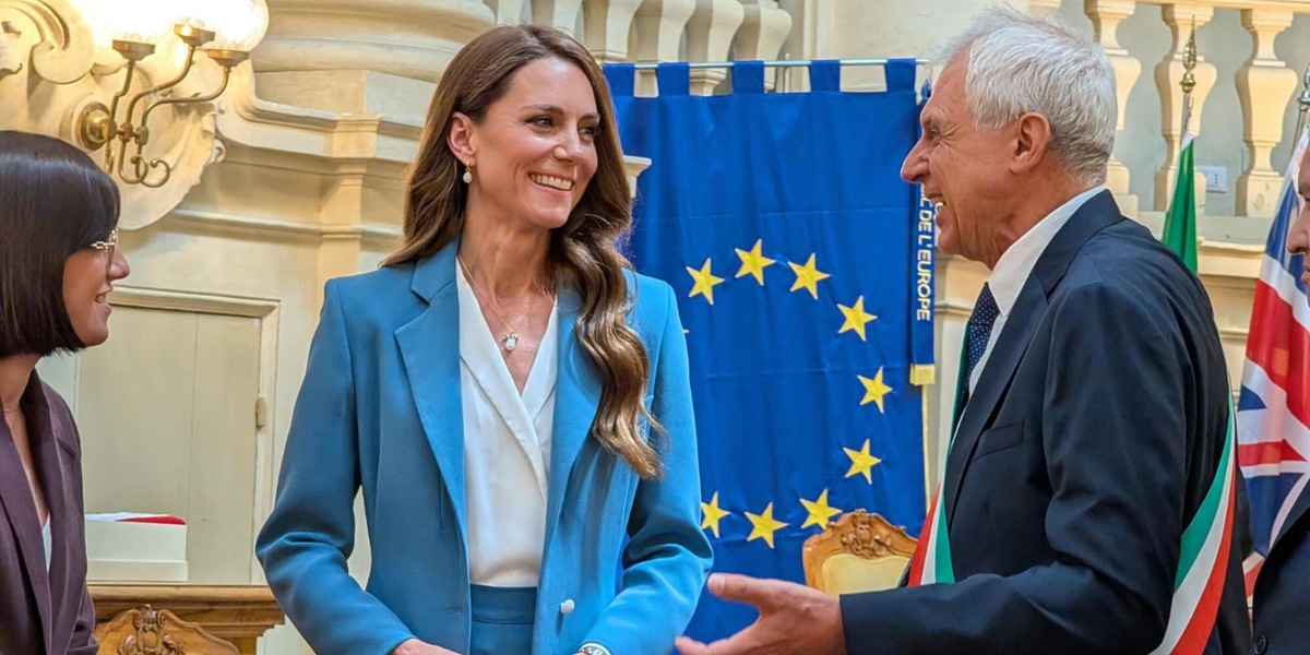 Kate, 'affascinata dalla vostra filosofia, da bambini al centro'